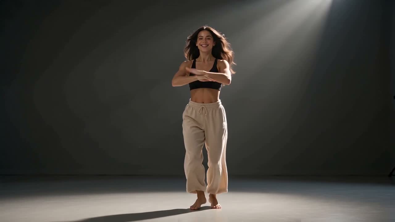 Studio solo AI video example